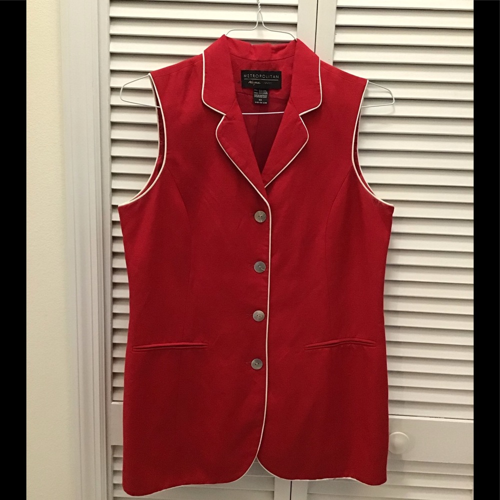 Linen vest